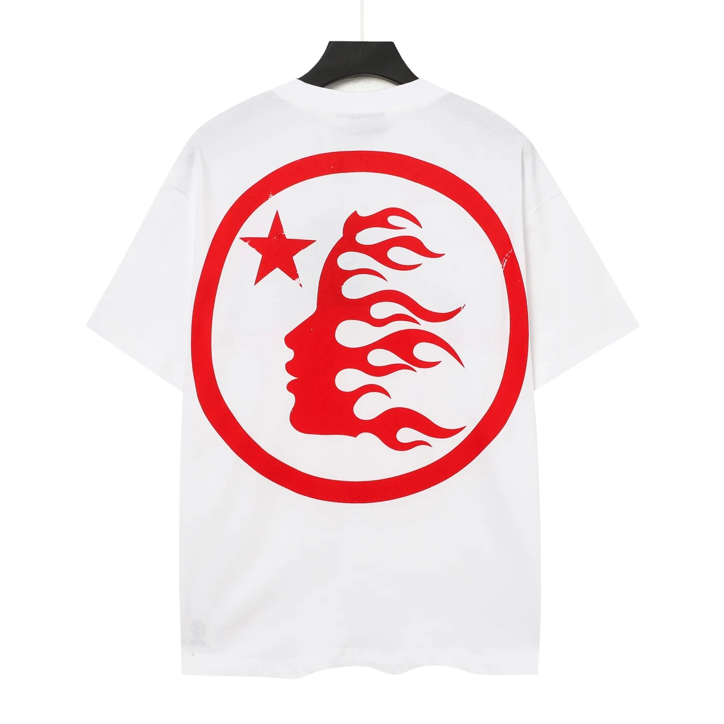 766#White I P54 In Stock Hellstar 、 T （fabric):32 240 Sizes（size）：S-M- L- X L （colour）：White 👉 👉